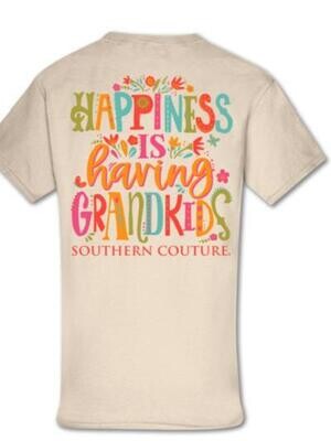 SOUTHERN COUTURE Happiness Is Grandkids tee