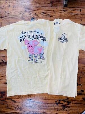 SOUTHERNOLOGY Pig in sunshine Tee