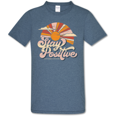 SOUTHENR COUTURE Stay Positive tee shirt