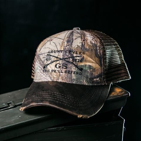 GRUNT STYLE REALTREE XTRA®GS EMBROIDERED LOGO FLAG HAT