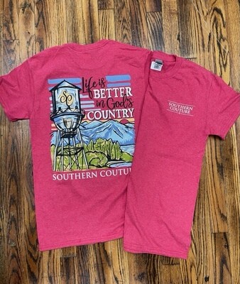 SOUTHERN COUTURE God's Country tee