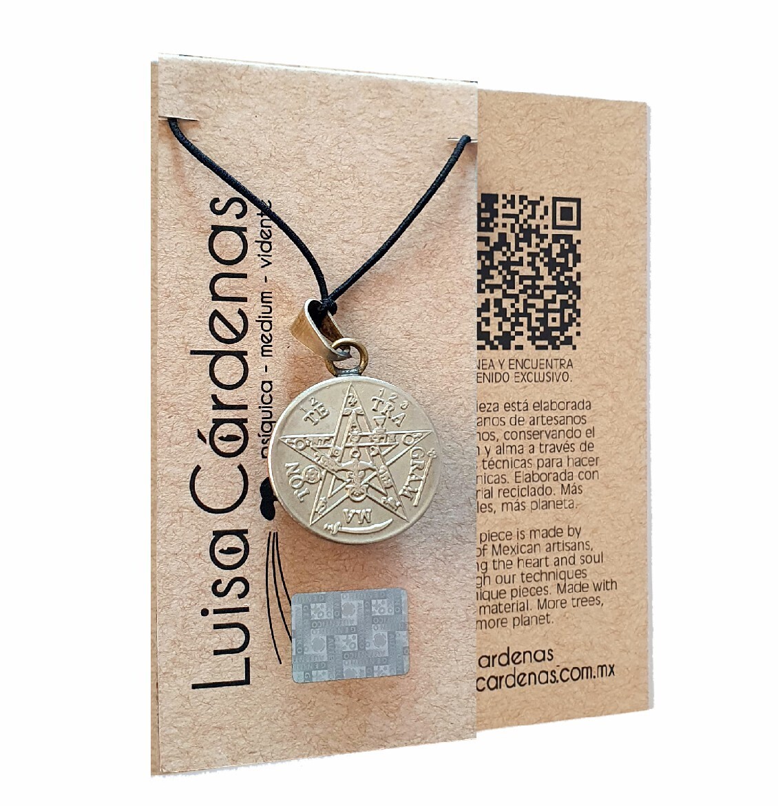AMULETO DE PROTECCIÓN TETRAGRAMATON PREPARADO POR LUISA CÁRDENAS. ⭐⭐⭐⭐⭐