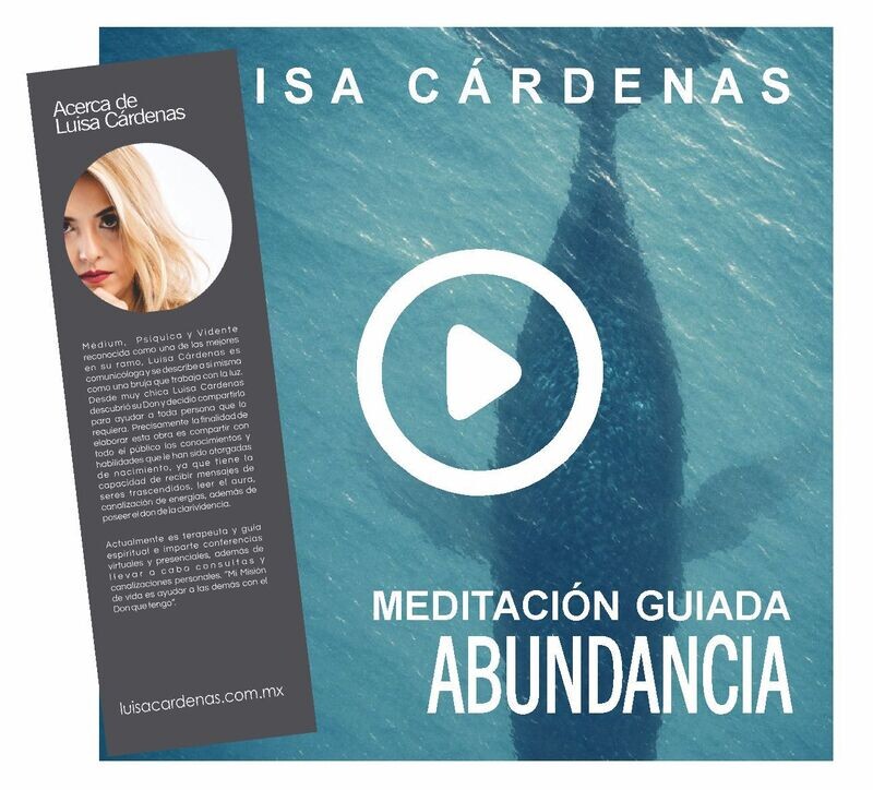 MEDITACIÓN GUIADA ATRAER LA ABUNDANCIA DE LUISA CÁRDENAS + EBOOK GUÍA MEDITACIÓN PDF. (GRATIS PARA MIEMBROS)  ⭐⭐⭐⭐⭐