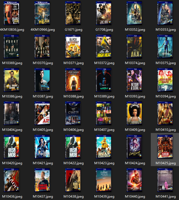 Lot 20K Film Sources TV Series Movie Blu-ray All Region New BD 4K Box Set Music