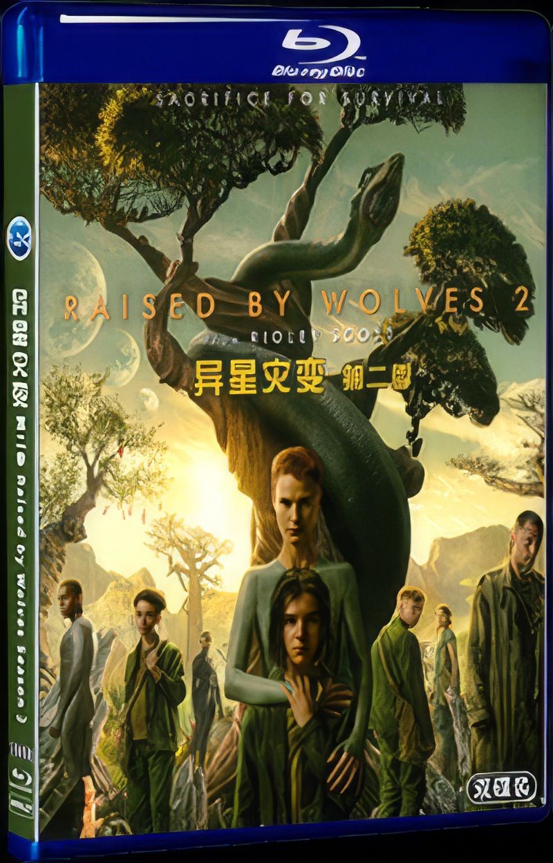 Free New Box Set All Region 2-Disc Blu-ray BD Raised by Wolves Season 2 (2022)