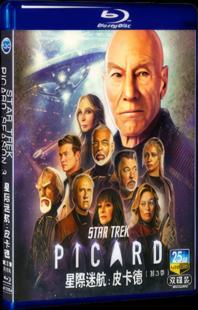 2023 Box Set Blu-ray Star Trek: Picard Season 3 All Region Movie 2-Disc BD