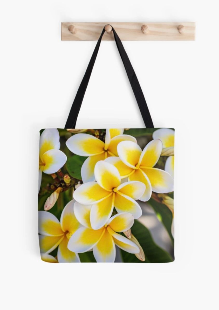 Frangipani Tote Bag