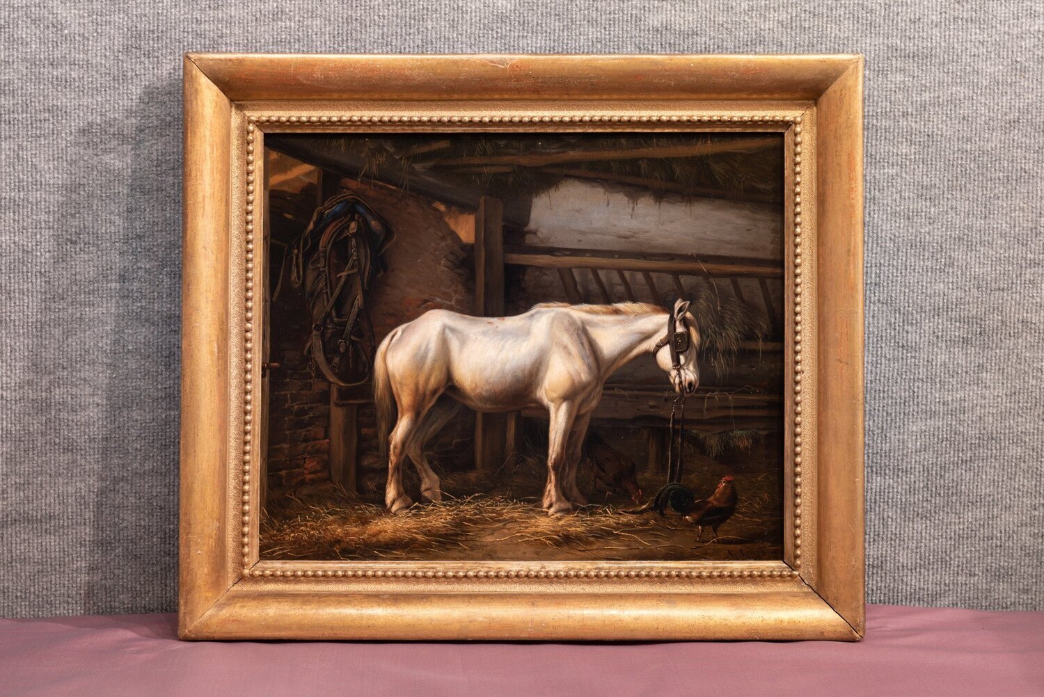 Cheval au box