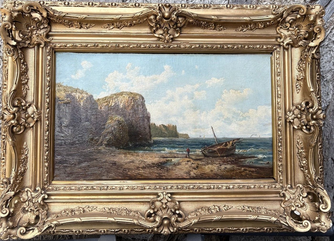 Marine (Falaises Normandes) - Godchaux