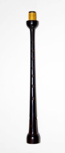 Highland chanter in African Blackwood