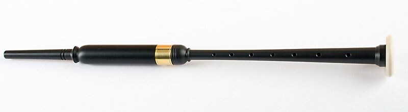 Standard sized Plastic practice chanter with sole & ferrule