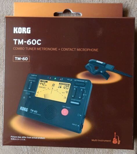 Korg TM-60C Combo Tuner Metronome + Contact Microphone