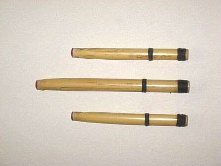 Cane drone reeds - a set of three