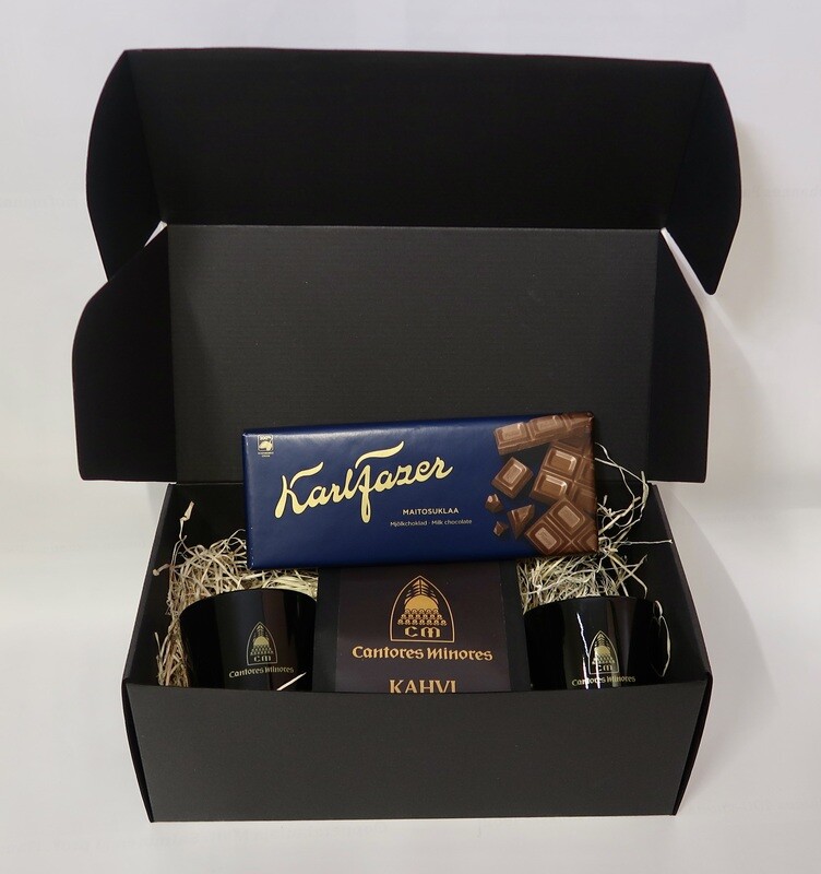 Cantores Minores -lahjapakkaus kahdella CM-mukilla (kts. lisätiedot)