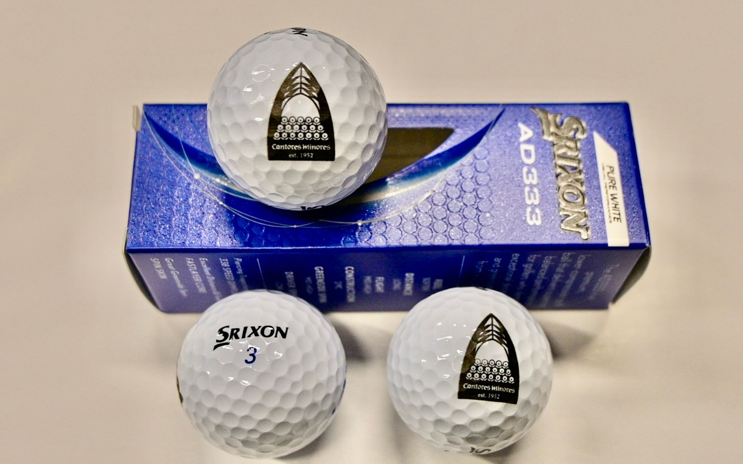 Cantores Minores GOLF-pallot (3 kpl/pkk)