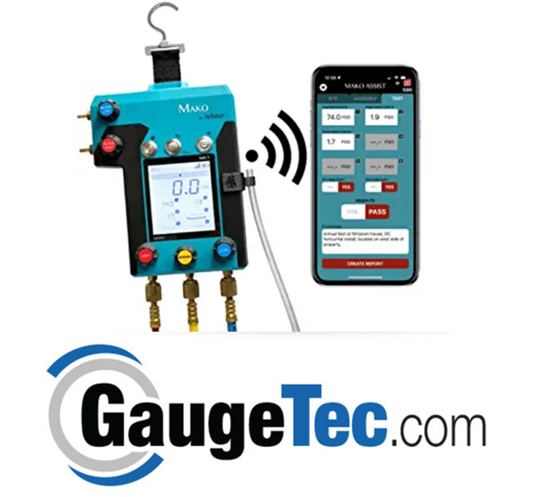 Arbiter Mako MK5 Digital 5-Valve Backflow Test Kit with Hoses & Soft Case - FREE SHIPPING !! CONTINENTAL U.S. ONLY
Call or Email for Details