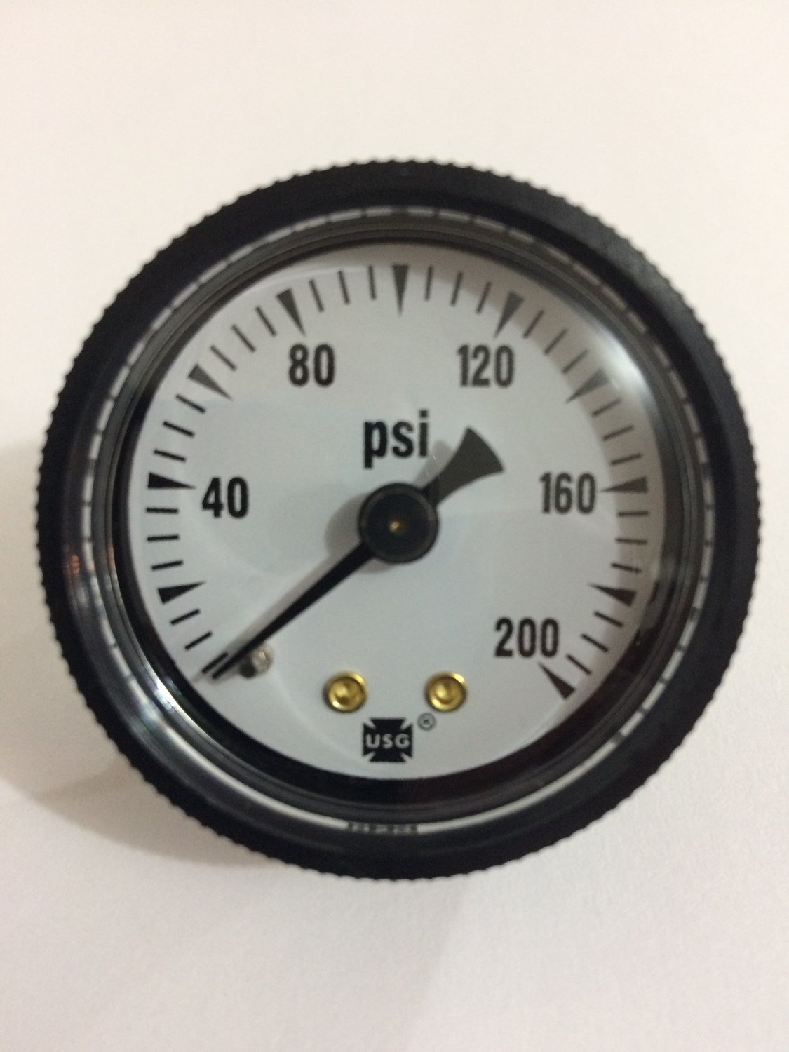 1/8" Line Pressure Gauge 0-200 PSI
