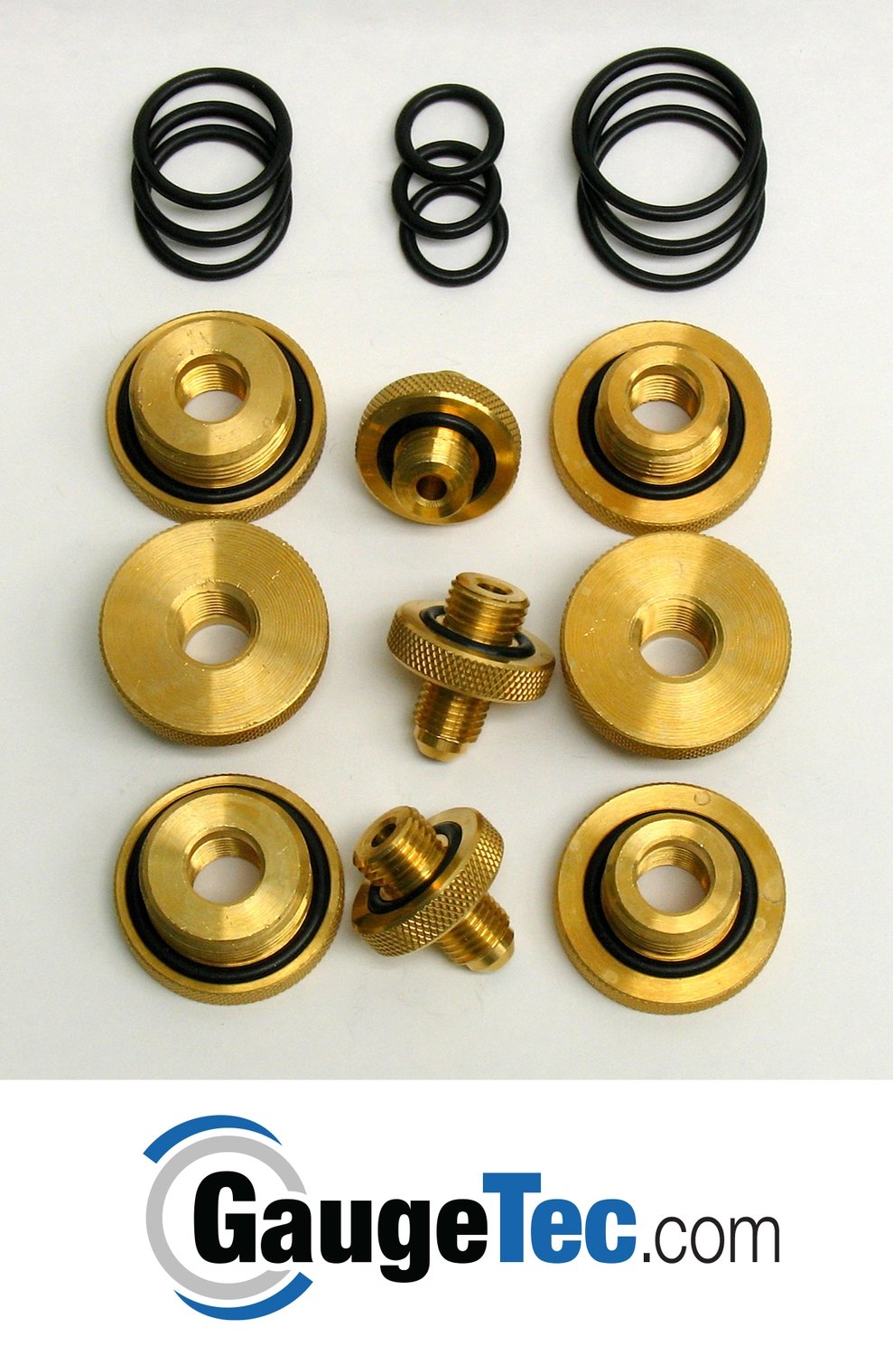 Mid-West Instrument Part No. 110617 Quick Connect Test Cock Adapter Kit (Complete set of each of above 9 fittings)