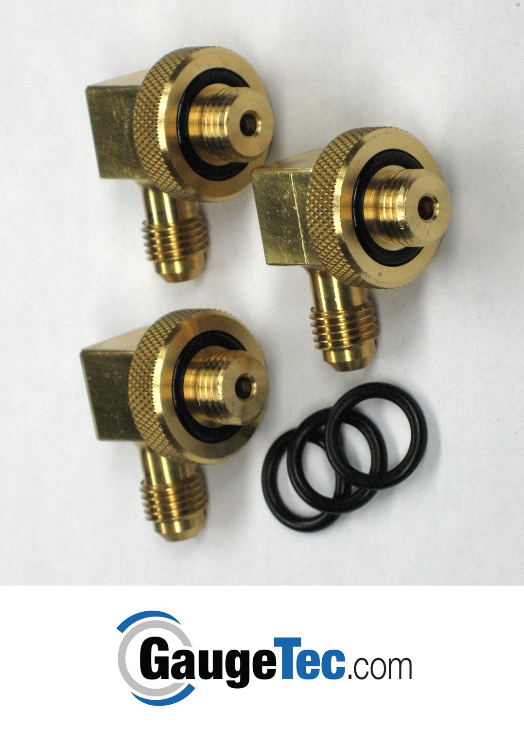 Mid-West Instrument Part No. 110705 90° Swivel Quick Connect Adapters (Set of 3)