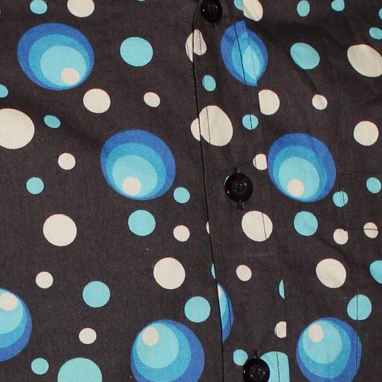 Chenaski Dots and spots overhemd blauw