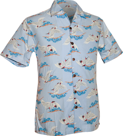 Chenaski Crane overhemd lichtblauw