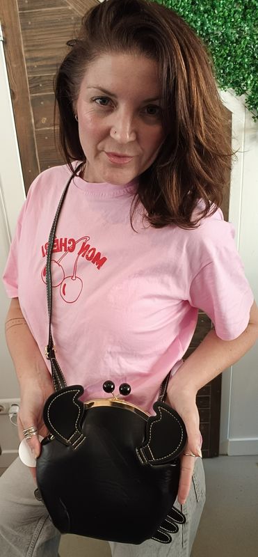 Wendy's Krab tas zwart