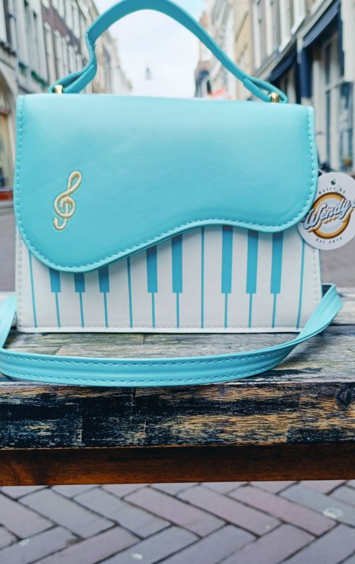 Wendy's Piano tas in mintgroen