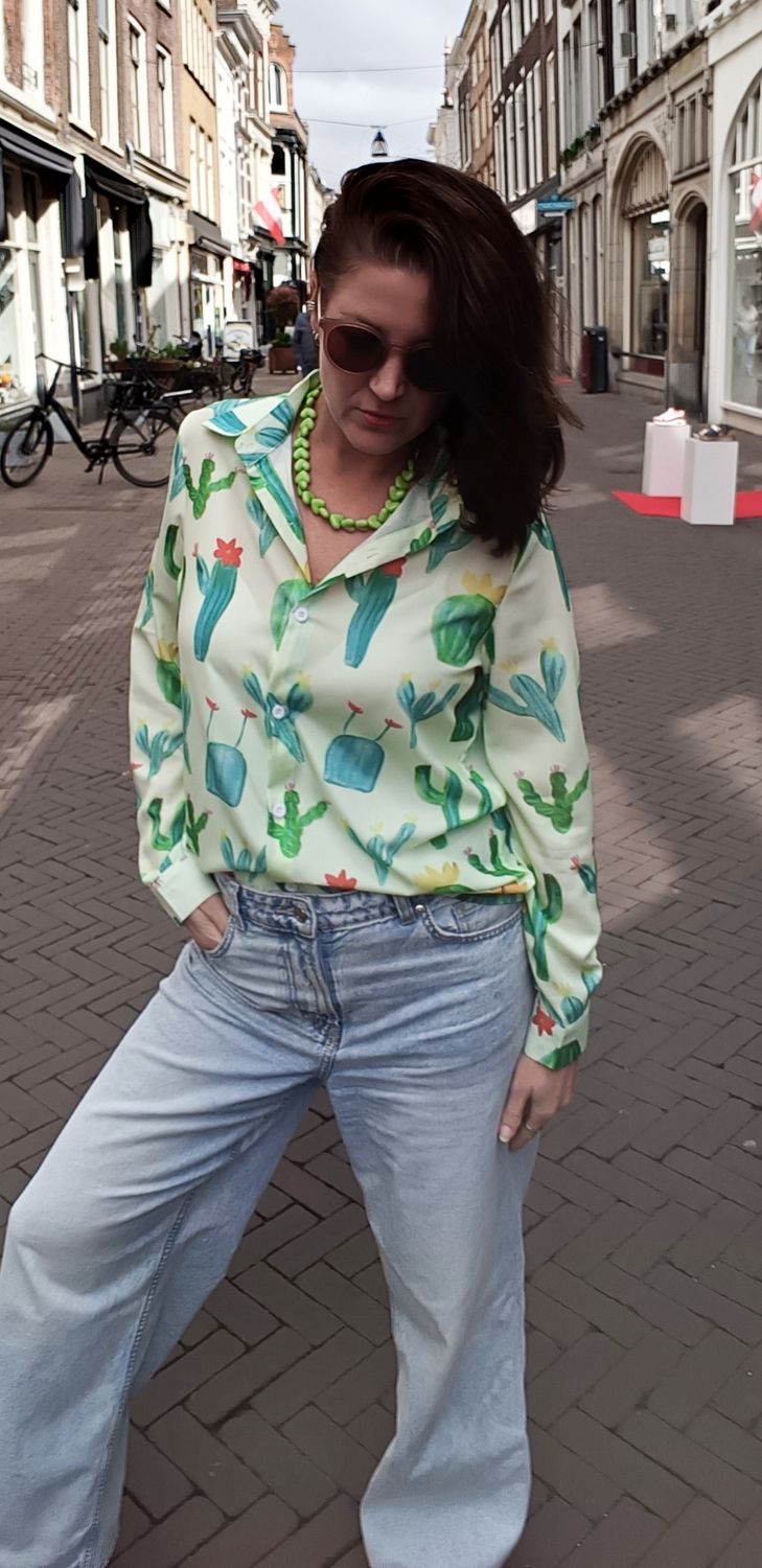 Wendy's Cactus blouse
