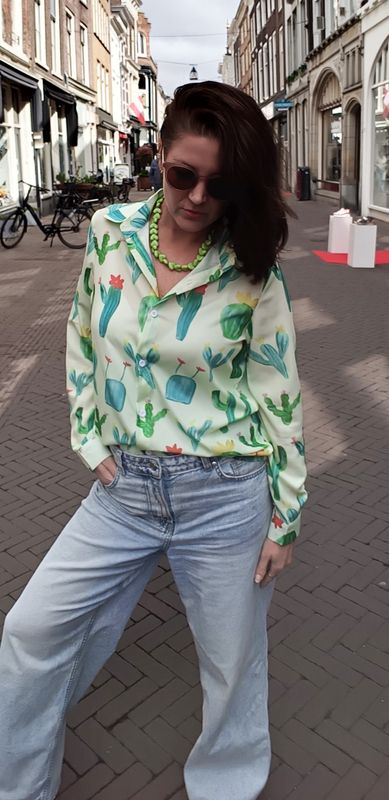 Wendy's Cactus blouse