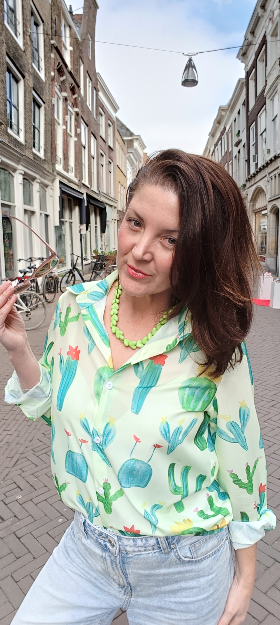 Wendy's Cactus blouse