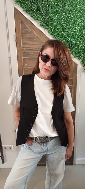 Wendy's Gilet in zwart