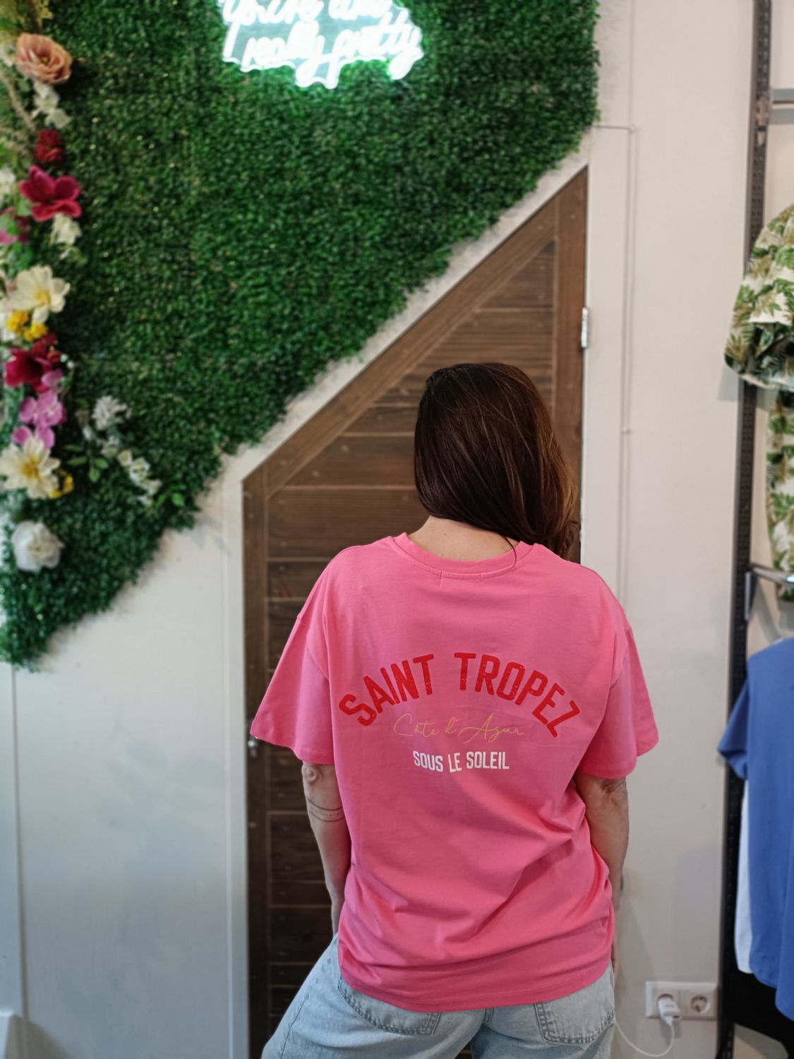 Gimme Saint tropez t-shirt in roze