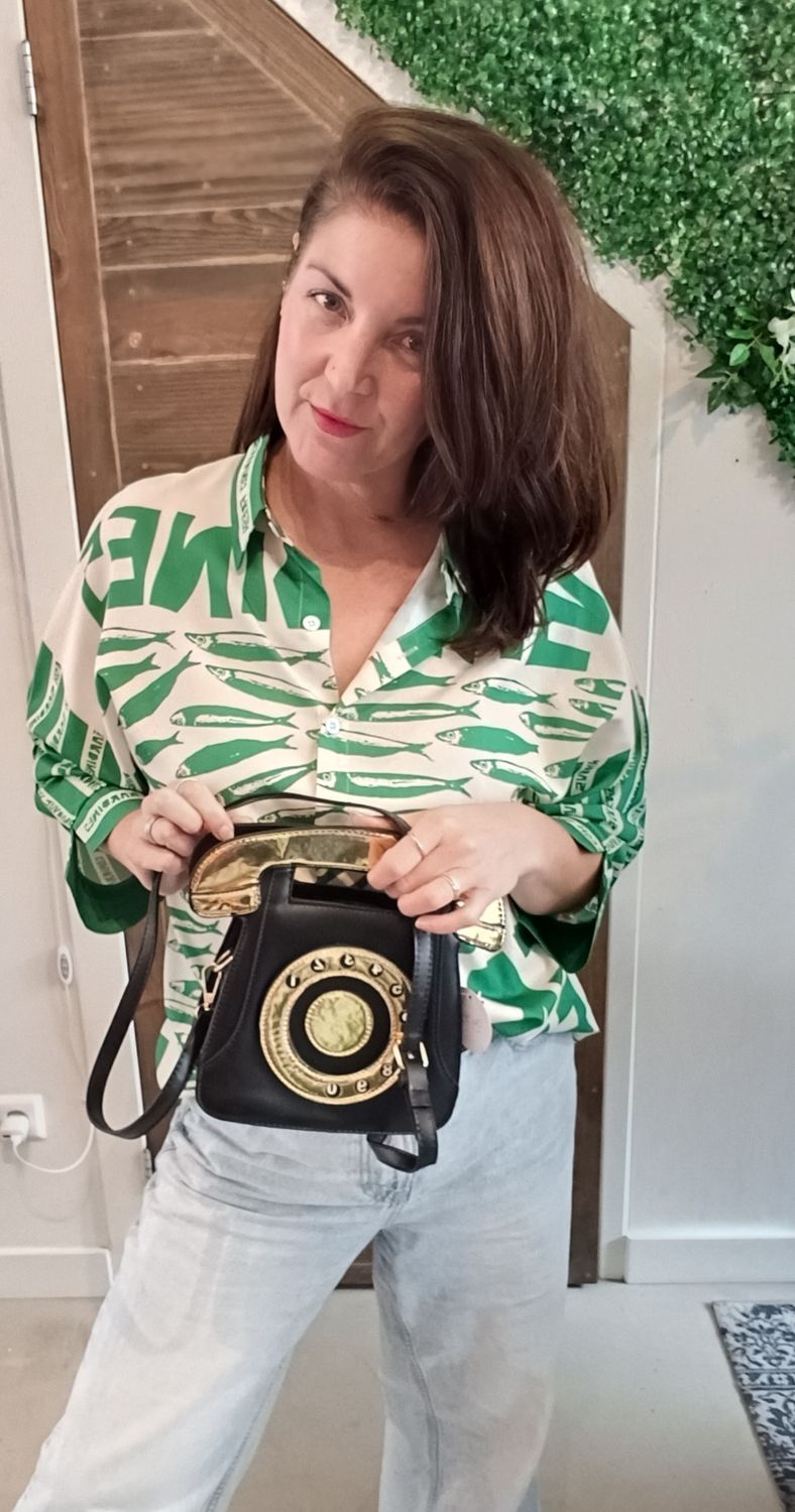 Wendy's Telefoon tas zwart