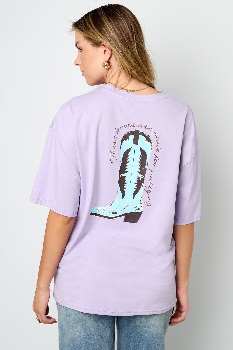 Gimme Cowboy boots shirt