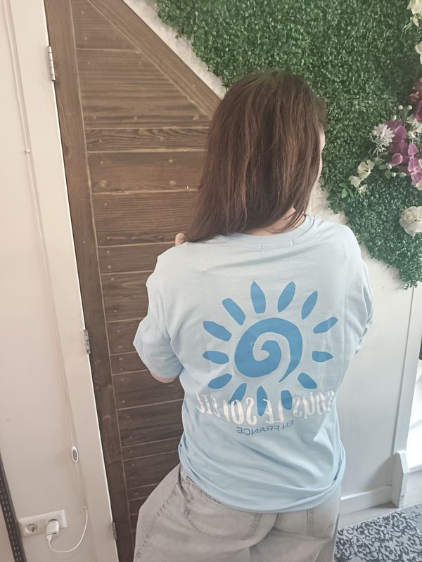 Gimme Sous le soleil t-shirt in blauw