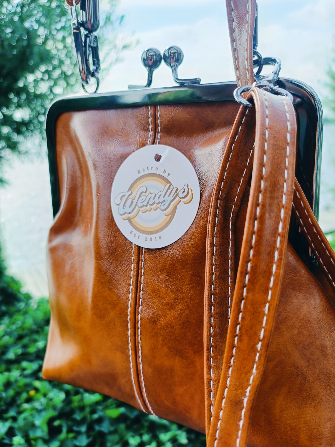Wendy´s cowboy tas in bruin