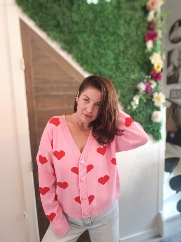 Gimme Heartbraker vest in roze