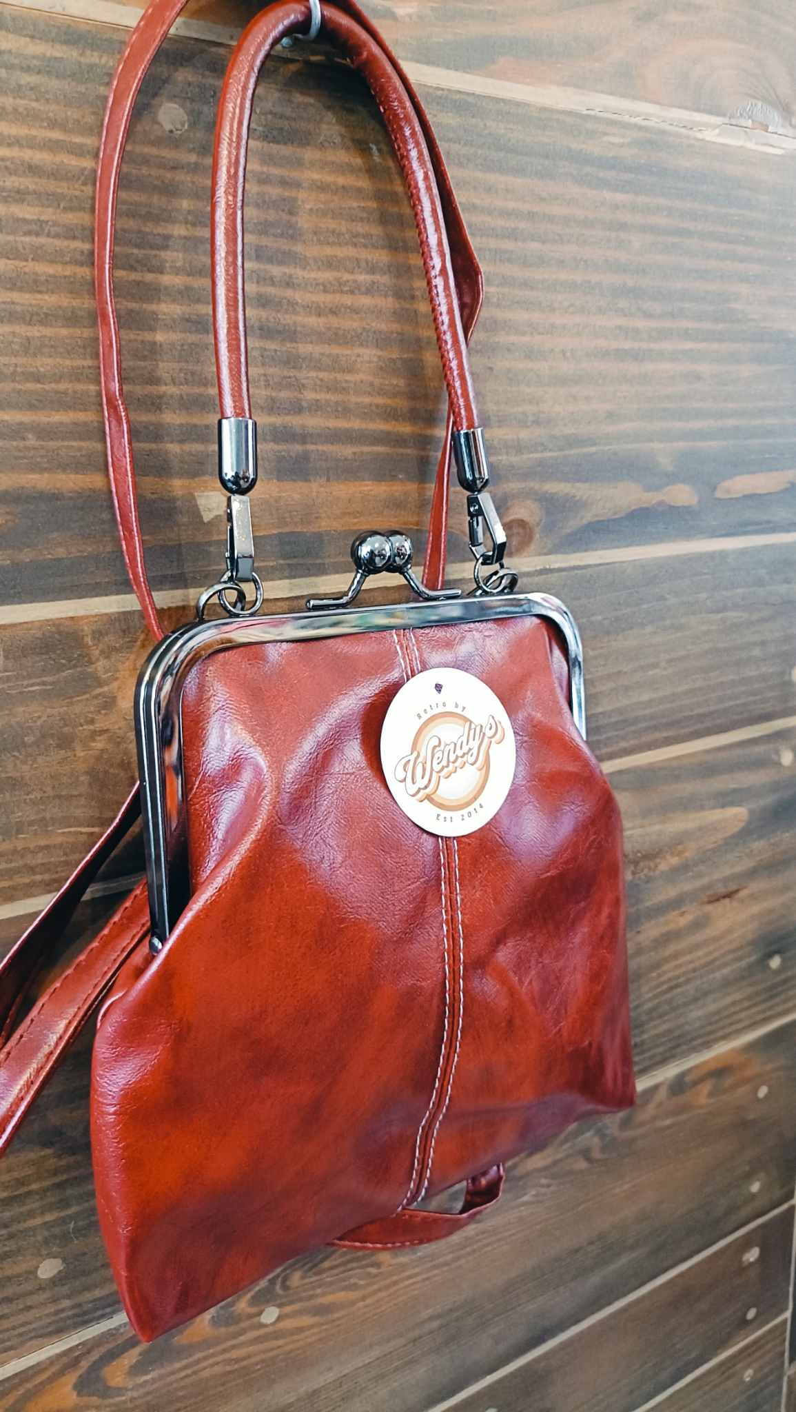 Wendy's Cowboy tas in burgundy