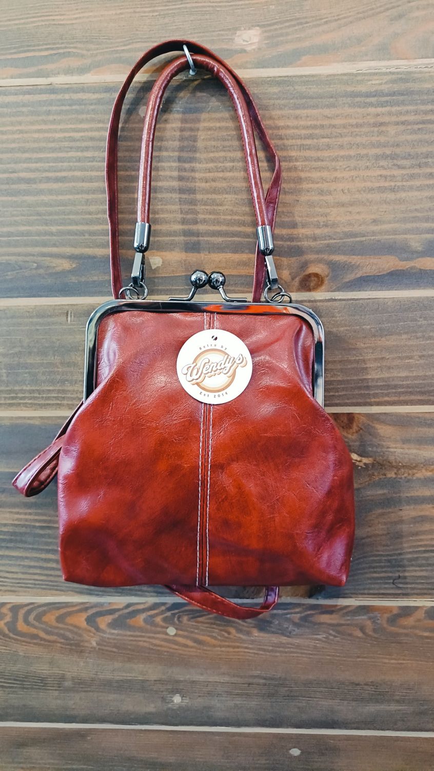 Wendy's Cowboy tas in burgundy