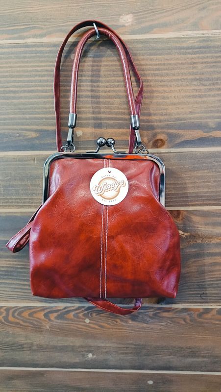 Wendy's Cowboy tas in burgundy