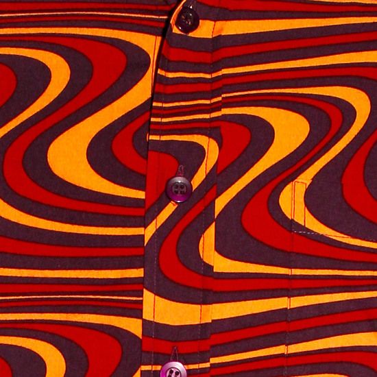 Chenaski Waveline overhemd in roest