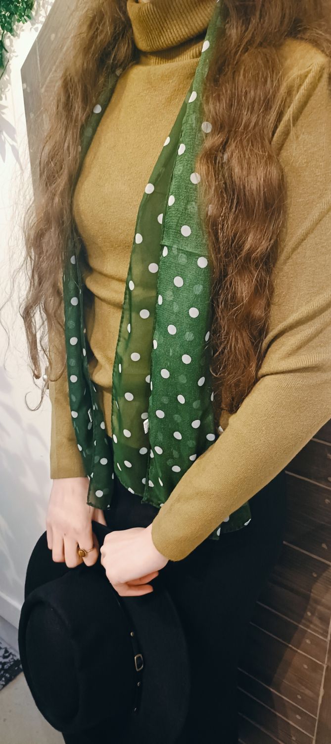 Gimme Honeydew coltrui in olijfgroen