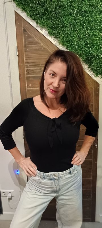 Banned Pretty illusion top in zwart Banned Pretty illusion top in zwart