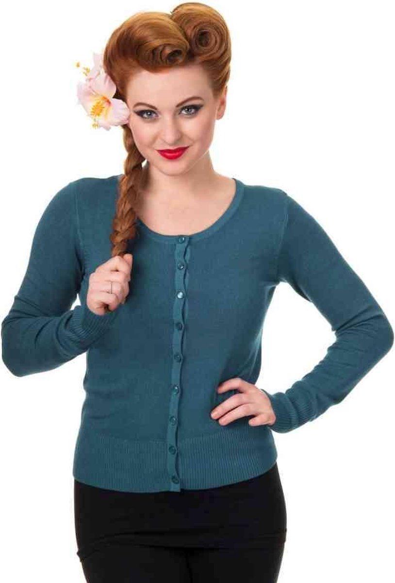 Banned Gataway vest in blauw Banned Gataway vest in blauw