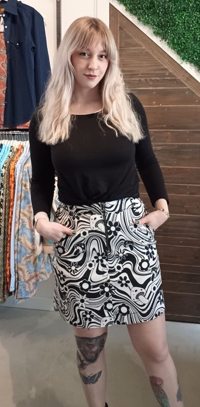 Hell bunny Penny mini rok