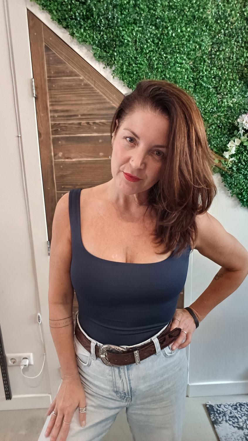 Gimme Shapewear body in donkerblauw