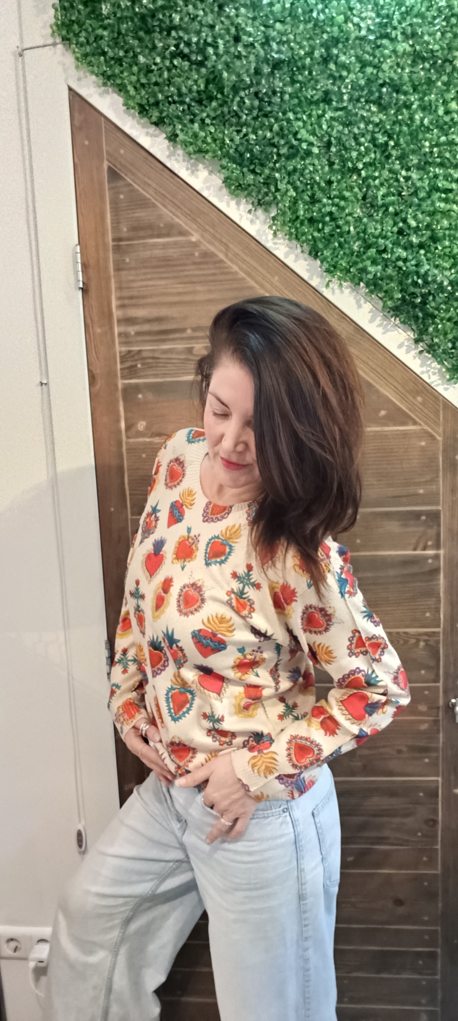 Wendy´s Heart on fire trui