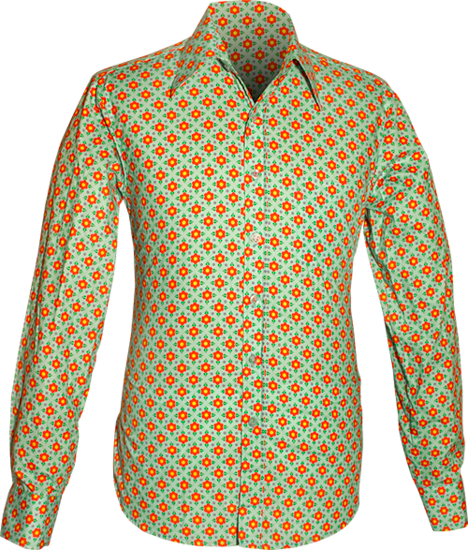 Chenaski 70s Flower overhemd