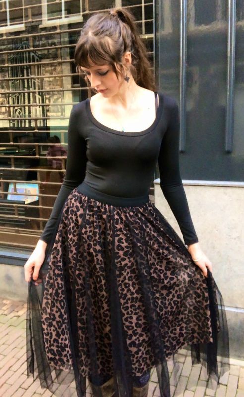 Wendy´s Tule panter rok Wendy´s Tule panter rok