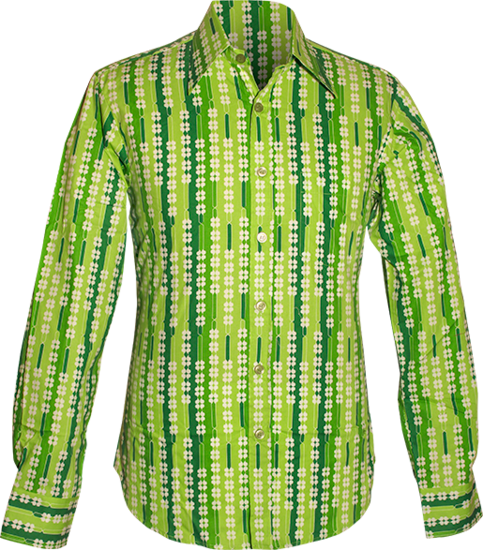 Chenaski Shamrock overhemd in groen